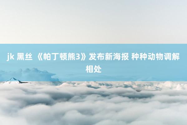 jk 黑丝 《帕丁顿熊3》发布新海报 种种动物调解相处
