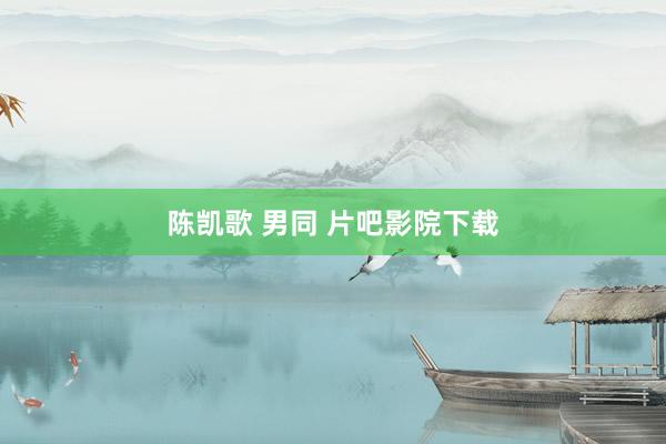 陈凯歌 男同 片吧影院下载
